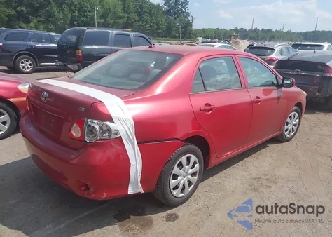 2010 Toyota Corolla Le z USA, uszkodzony, nr VIN 1NXBU4EE5AZ381200